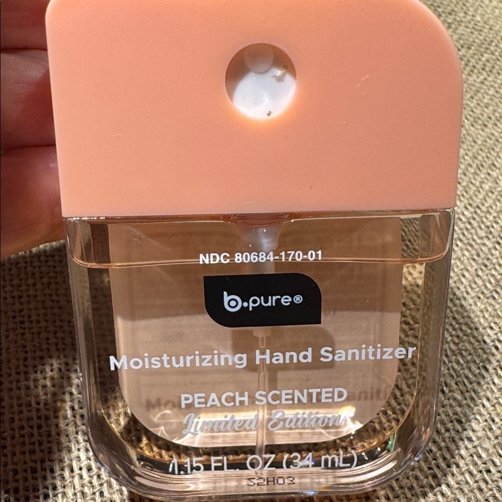 NEW b•pure Moisturizing Hand Sanitizer limited edition set of 4 - Picture 5 of 6